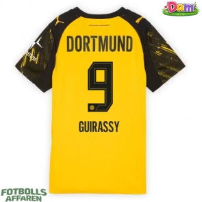 Borussia Dortmund Serhou Guirassy #9 Hemmatröja Kvinnor 2025-26 Kortärmad